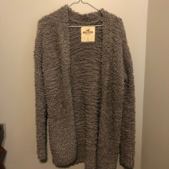Hollister | Sweaters | Fuzzy Grey 